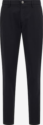 Boggi Milano Slimfit Suorat housut värissä musta: etupuoli