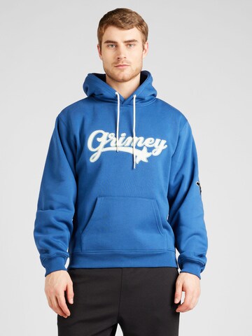 Grimey Sweatshirt 'MADRID' in Blauw: voorkant