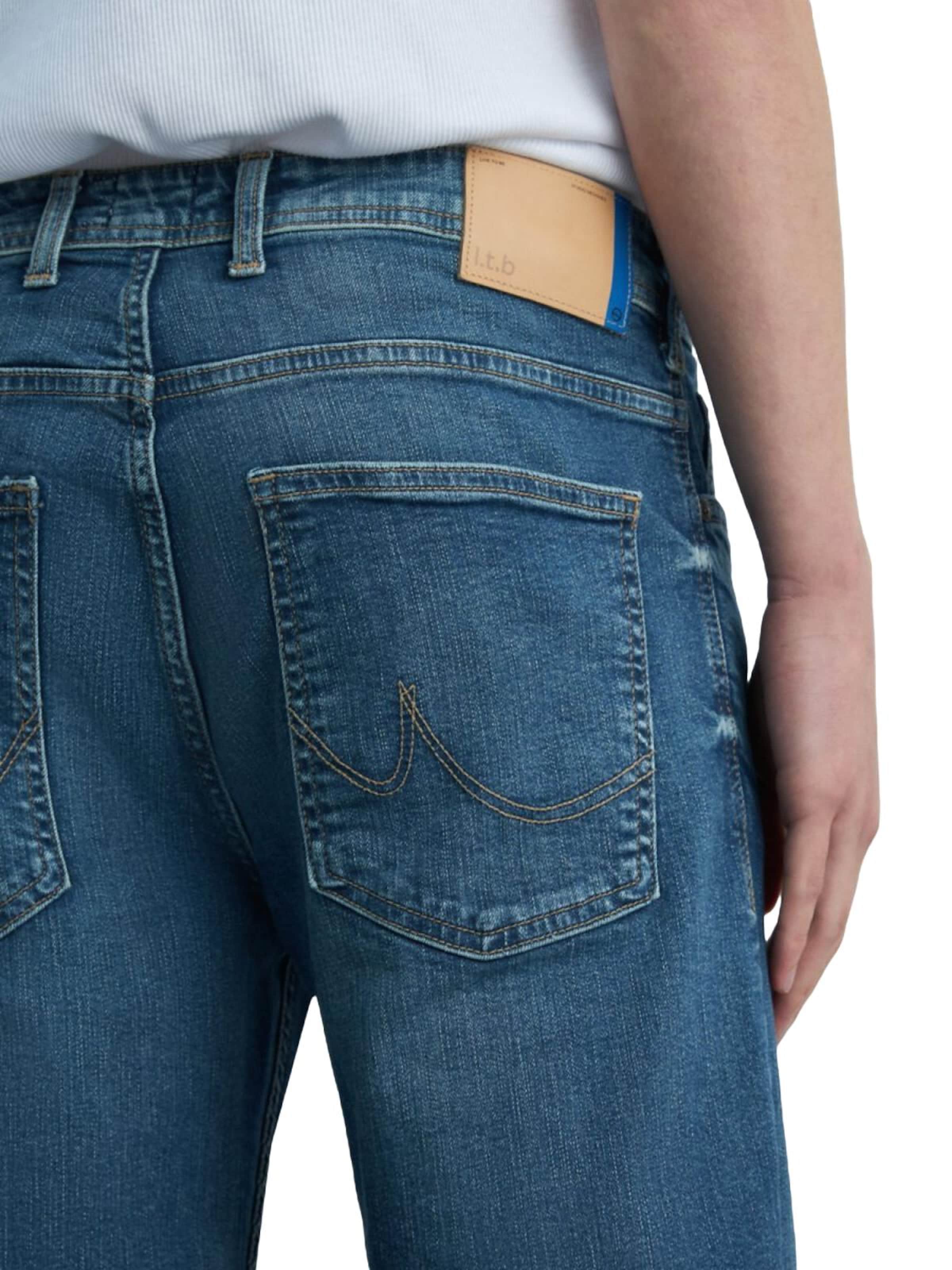 LTB Jeans - regular Vaquero 'LTB Jeans Herren Paul P Straight Leg Mid Waist Jeanshose' en azul
