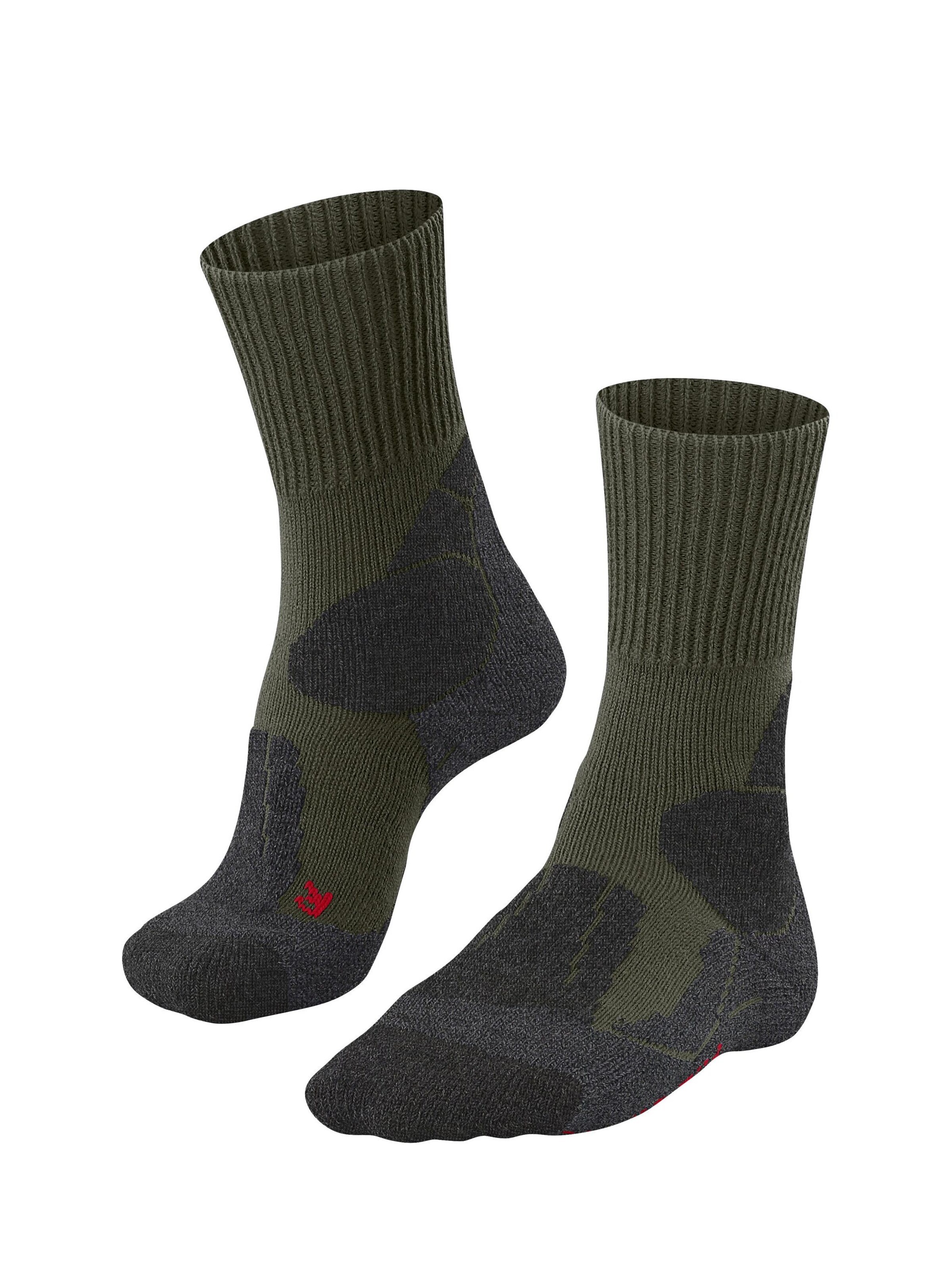 FALKE Sportsocken 'TK1 Adventure'‌‌‌‌‌ in Grün: Vorderseite