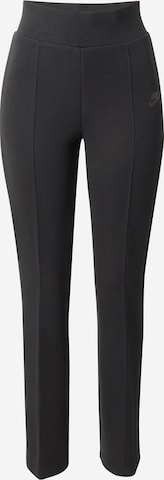 juoda Nike Sportswear Platėjantis Kelnės 'Tech Fleece': priekis