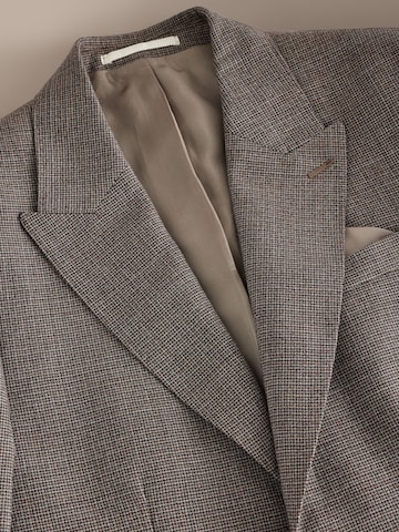 Next Slim Fit Jakke 'Signature' i brun