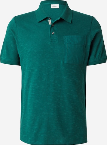 T-Shirt s.Oliver en vert : devant