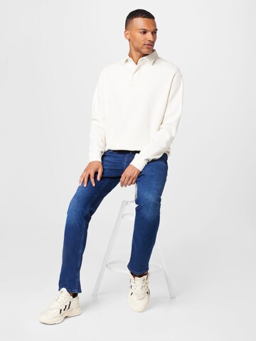 Sweat-shirt 'CORNELIUS' DRYKORN en blanc