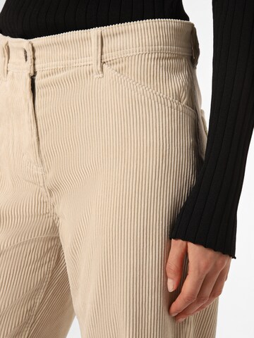 Marie Lund Loosefit Cordhose ' ' in Beige