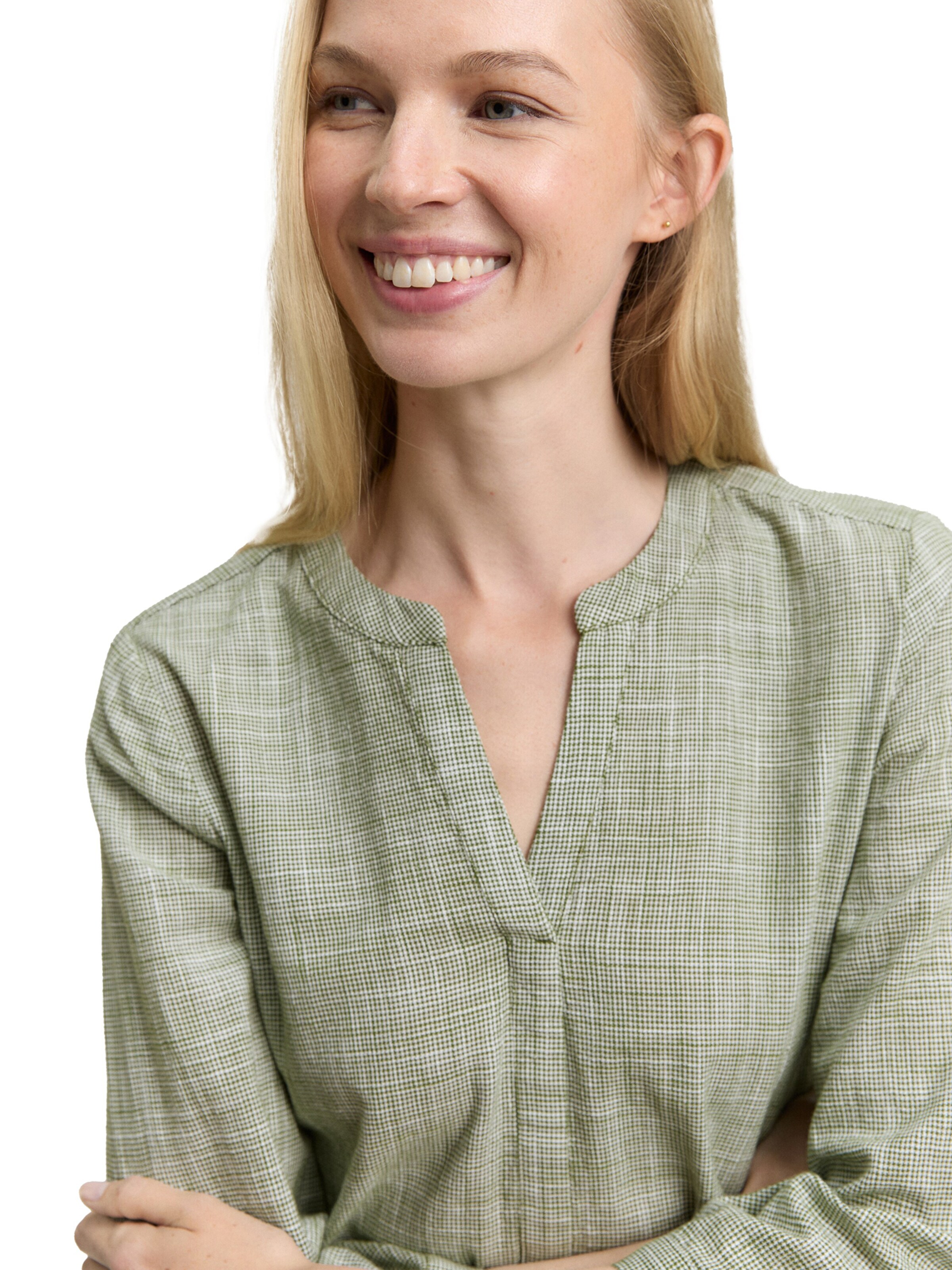 TOM TAILOR Блузка в Зеленый