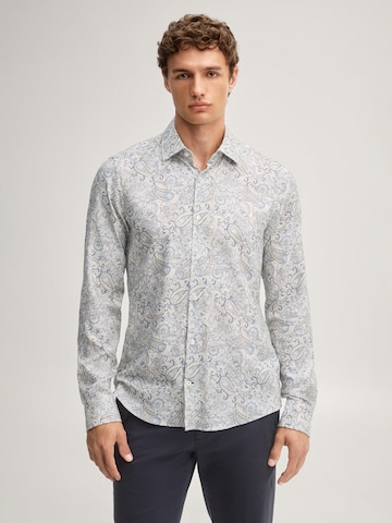 Coupe slim Chemise JOOP! en bleu : devant