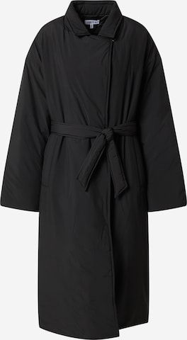 Manteau d’hiver 'Yuki' EDITED en noir : devant