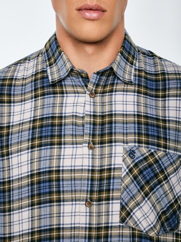 Coupe regular Chemise 'Koner' BIG STAR en bleu