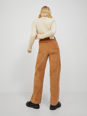 JJXX Wide Leg Hose 'Gelly' in Beige