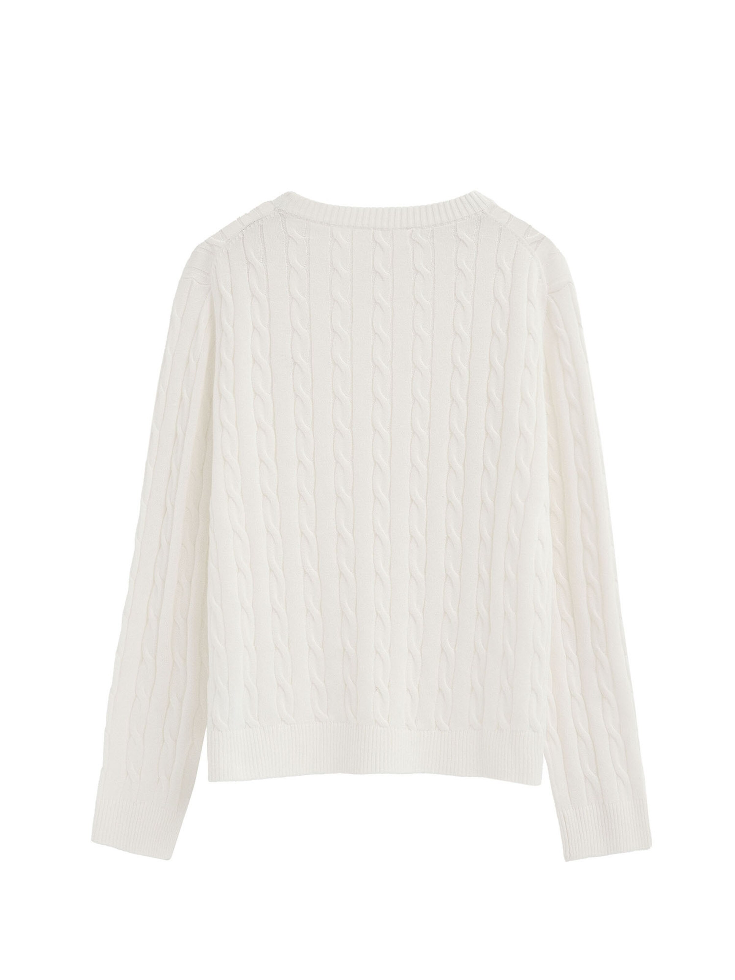 Polo Club Pullover 'Rigby' in Weiß