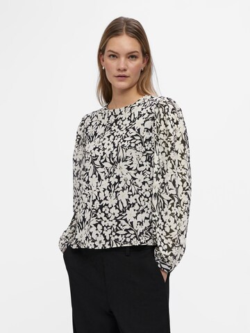 OBJECT Blouse in Zwart: voorkant