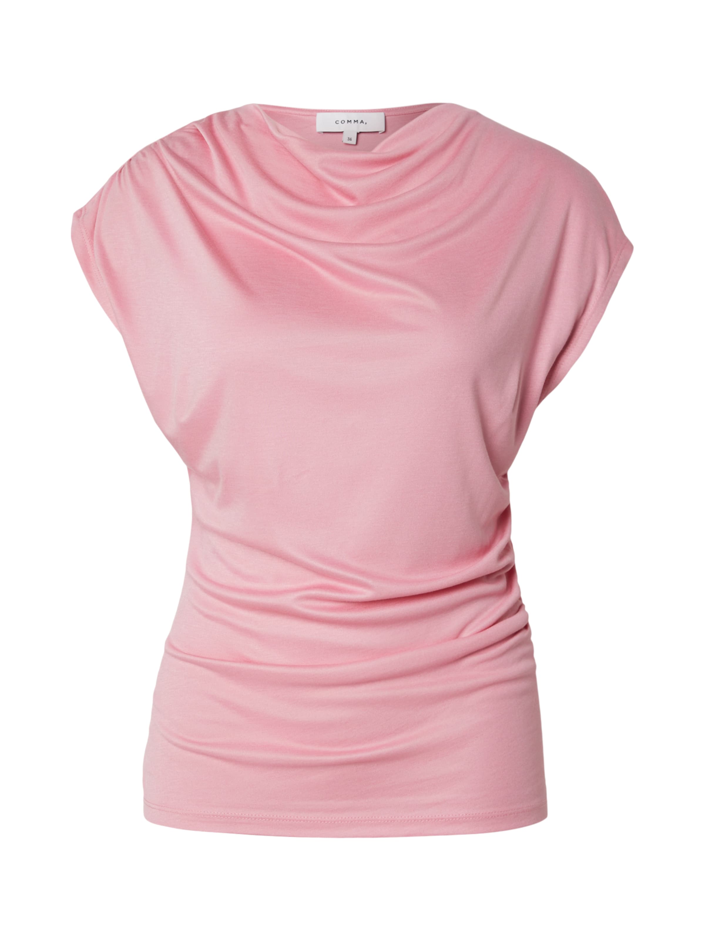 COMMA T-shirt i rosa: framsida