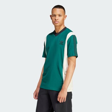 ADIDAS ORIGINALS Shirt 'Archive' in Groen: voorkant