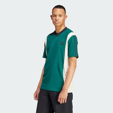 ADIDAS ORIGINALS Shirt 'Archive' in Green: front