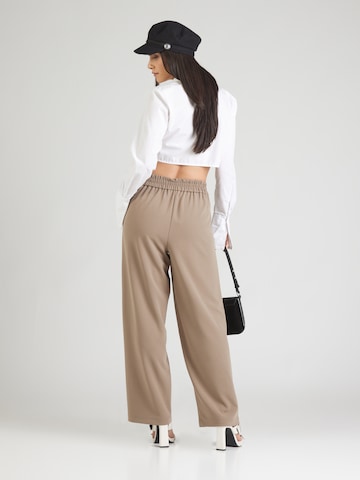 ABOUT YOU Wide Leg Hose 'Tamina' in Beige