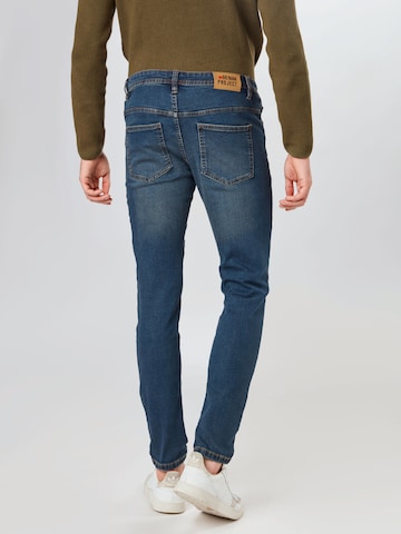 Skinny Jeans 'MR. BLACK' di Denim Project in blu