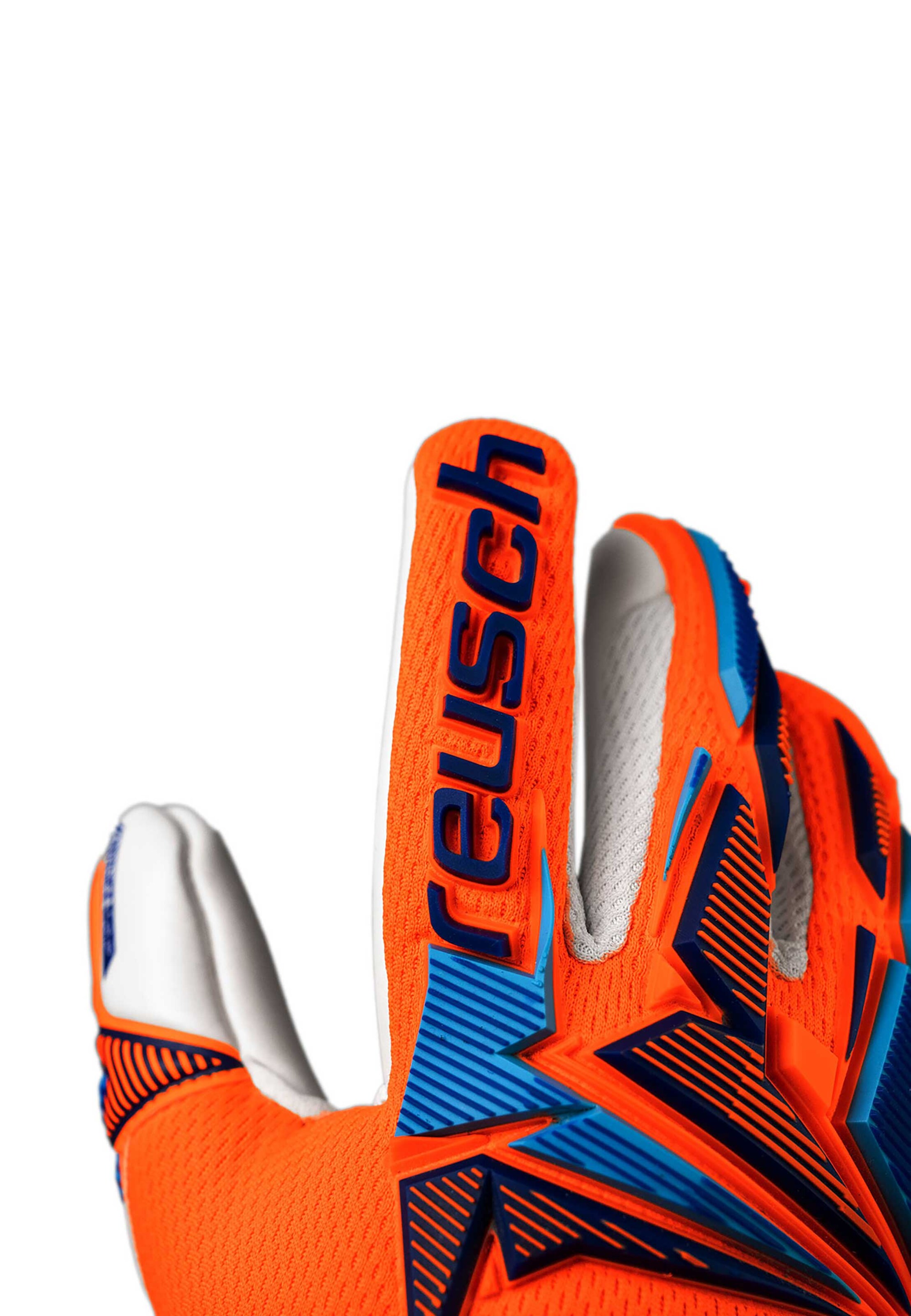 REUSCH Athletic Gloves 'Attrakt Freegel Advance Junior' in Blue