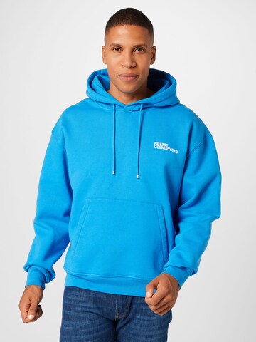 FRAME Sweatshirt in Blue: front