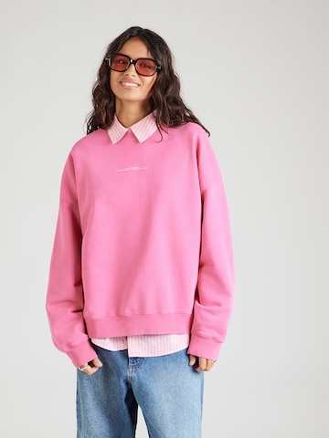 MADS NORGAARD COPENHAGEN Sweatshirt i rosa