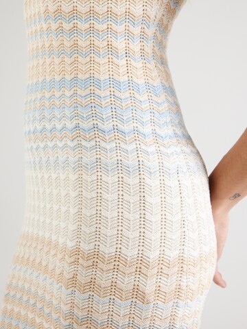 GUESS Knitted dress 'ROSALYN' in Blue