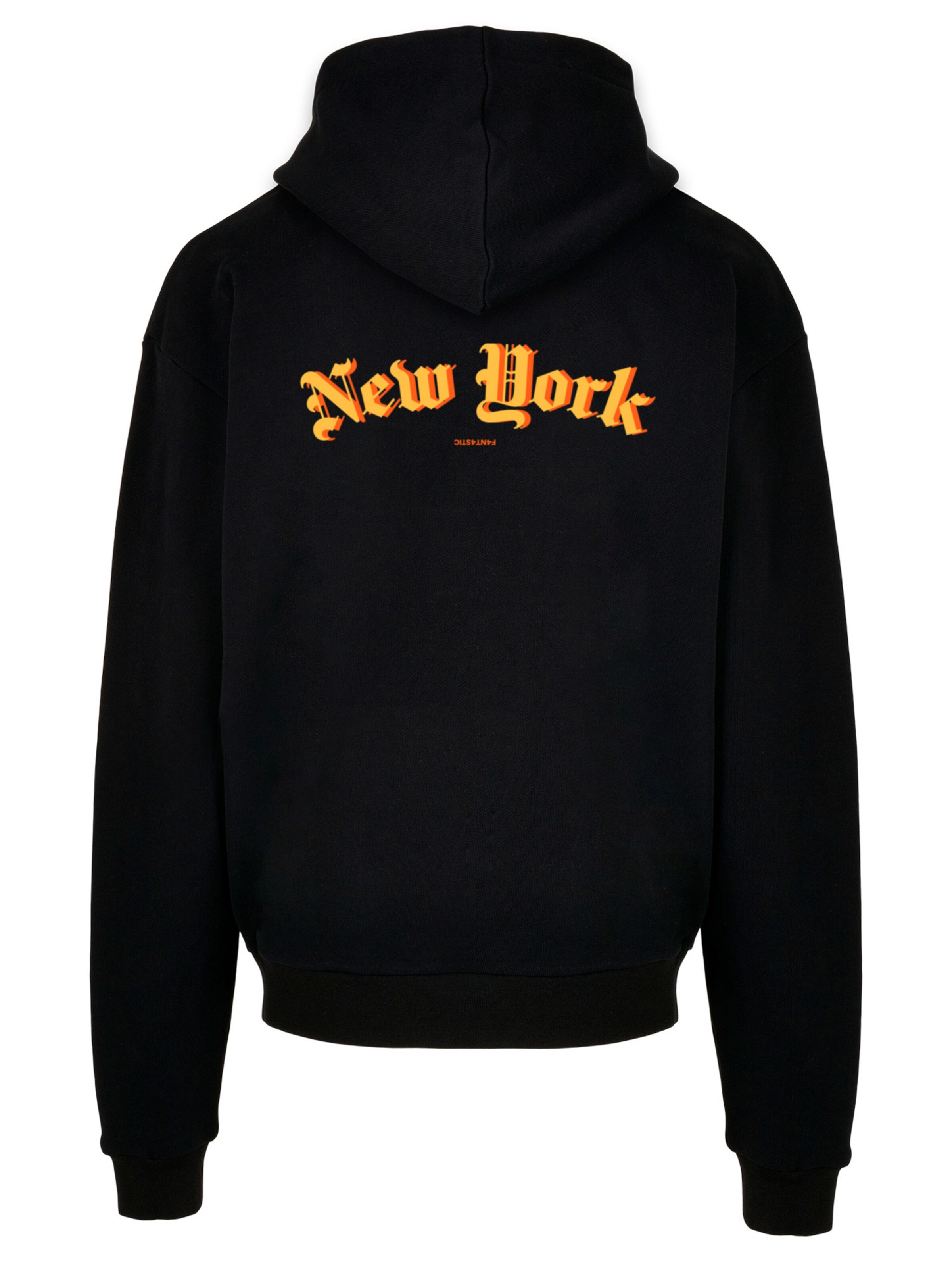 F4NT4STIC Sweatshirt 'THE STREETS OF THE WORLD' in Zwart