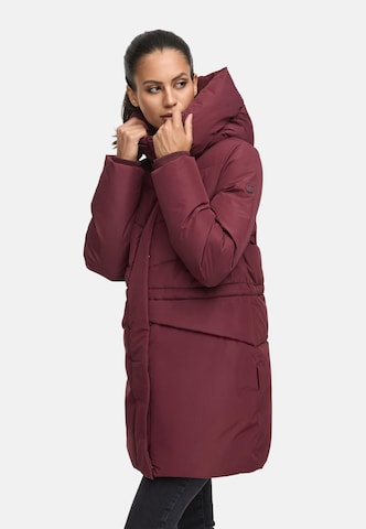 MARIKOO Wintermantel 'Delilah 16' in Rood