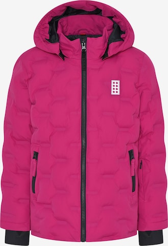 LEGO® kidswear Performance Jacket in Pink: front