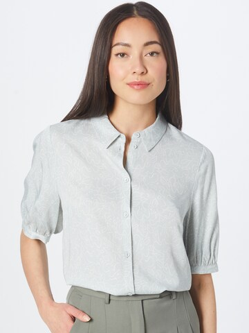 Another Label Blouse 'Lierre' in Groen: voorkant