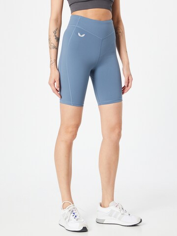 Castore Skinny Shorts 'Carolina' in Blau: predná strana