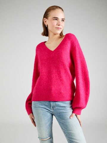 VILA Pullover 'JAMINA' i pink: forside