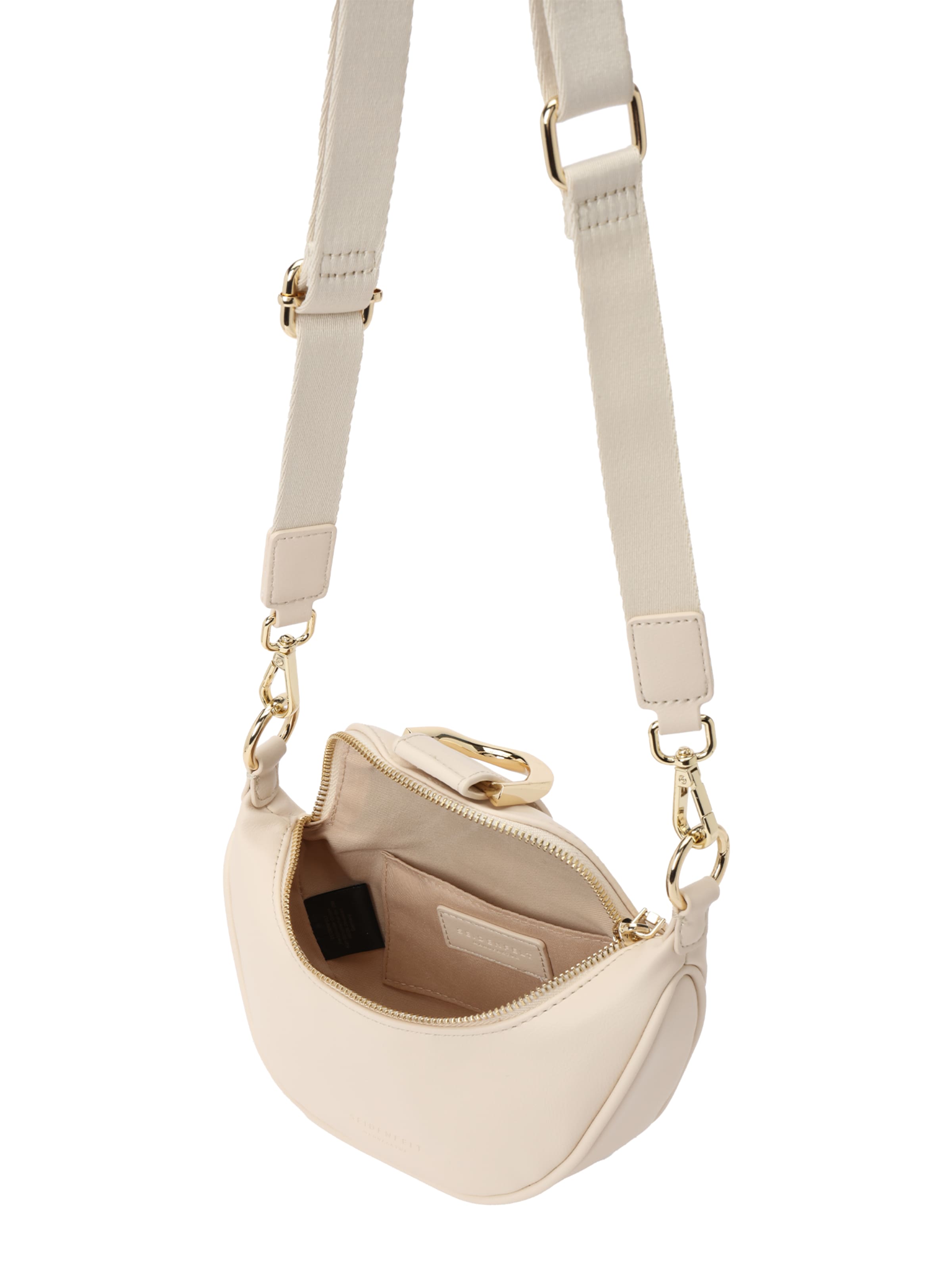 Seidenfelt Crossbody bag in Beige