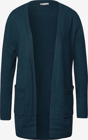 STREET ONE Strickjacke in Blau: Vorderseite