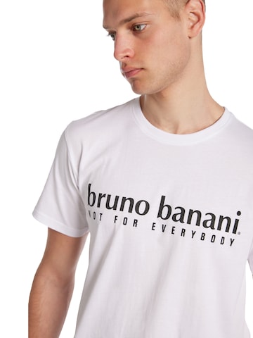 T-Shirt 'Abbott' BRUNO BANANI en blanc