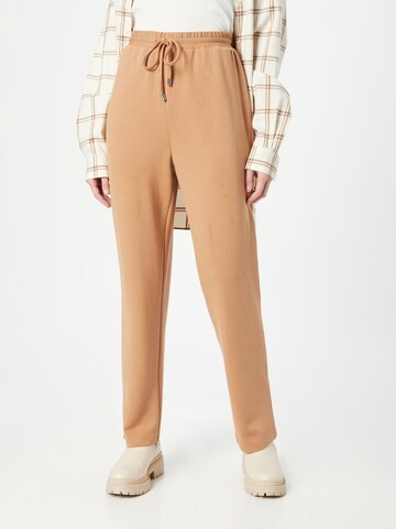 ABOUT YOU Regular Broek 'Joy' in Beige: voorkant