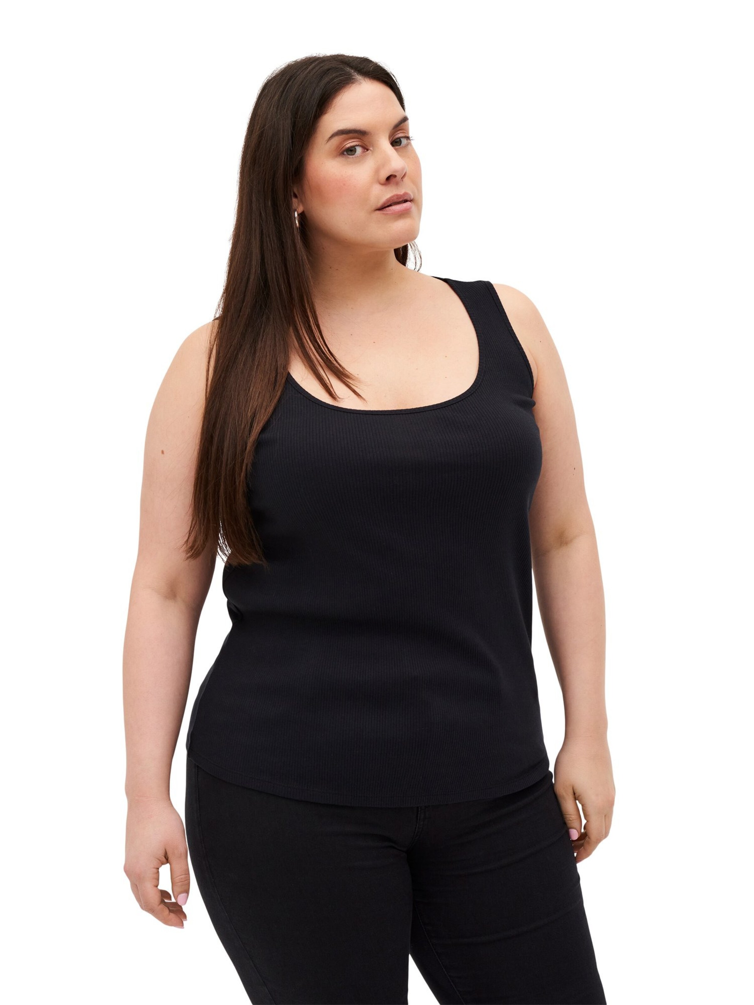 mišri Zizzi Palaidinė be rankovių: priekis