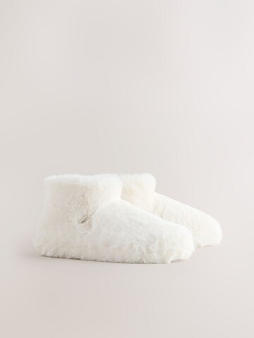 Next Pantofle – bílá