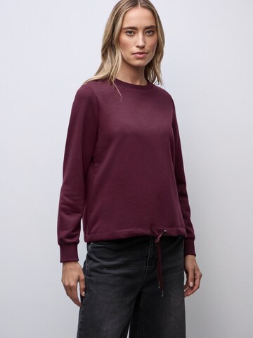STREET ONE Sweatshirt in Lila: Vorderseite