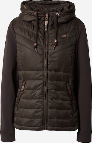 Ragwear Välikausitakki 'LUCINDA' värissä ruskea: etupuoli