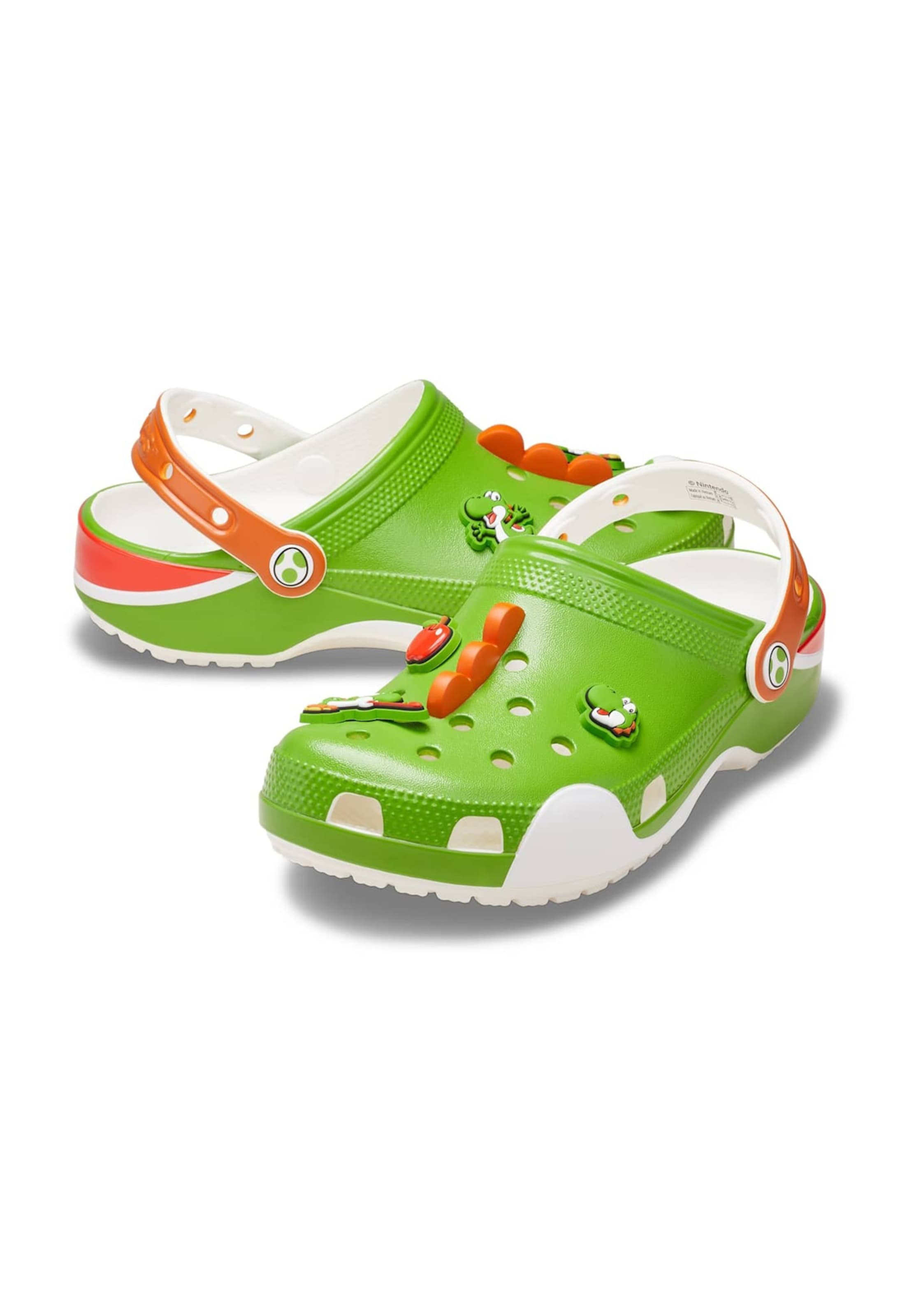 zaļš Crocs Gumijas čības 'Yoshi Classic'