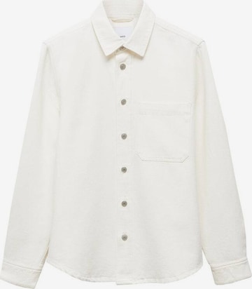 MANGO MAN Regular fit Button Up Shirt 'jay' in White: front
