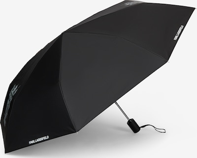 1 dydžio Skėtis ' Kleiner Regenschirm mit Maison de Karl-Illustration ' iš Karl Lagerfeld, spalva – juoda, Prekių apžvalga