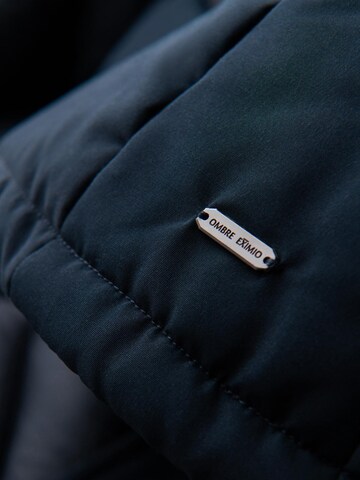 Ombre Winter Jacket in Blue