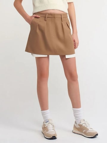 Gonna 'Röcke' di Dilvin in beige: frontale