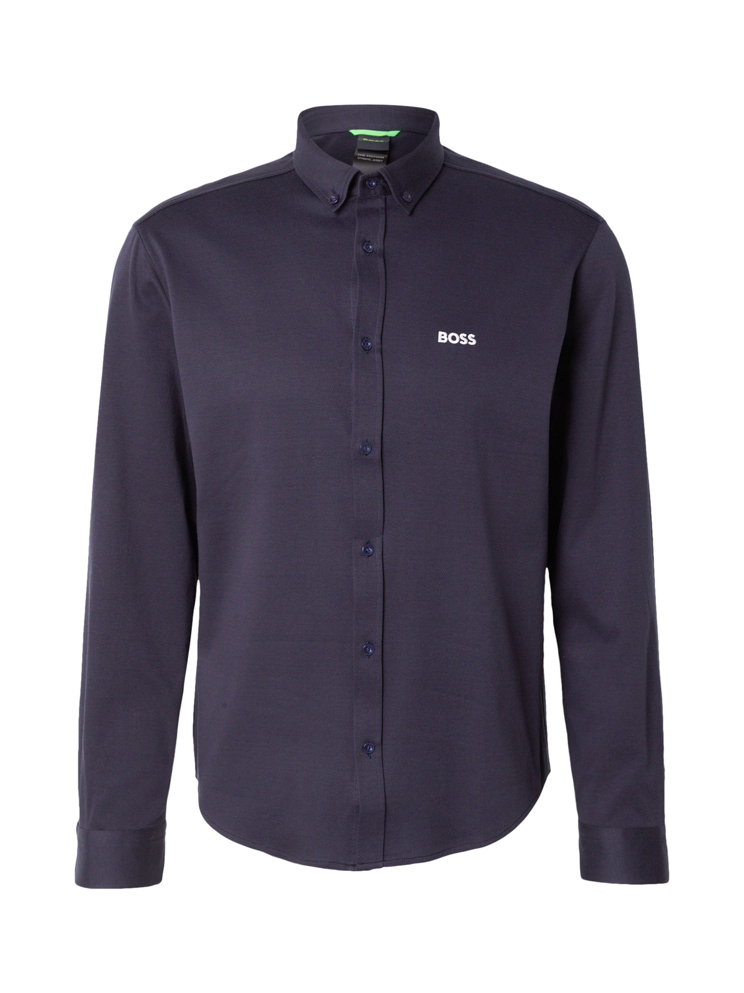 BOSS Regular fit Button Up Shirt 'Motion' in Blue: front