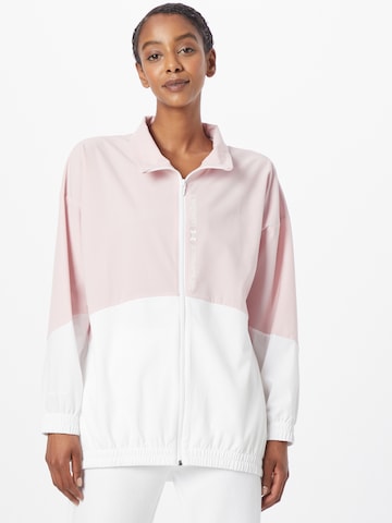 UNDER ARMOUR Sports jacket in Pink: front