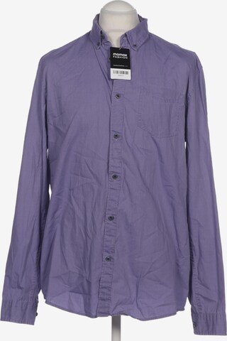 EDC BY ESPRIT Button Up Shirt in L in Purple: front