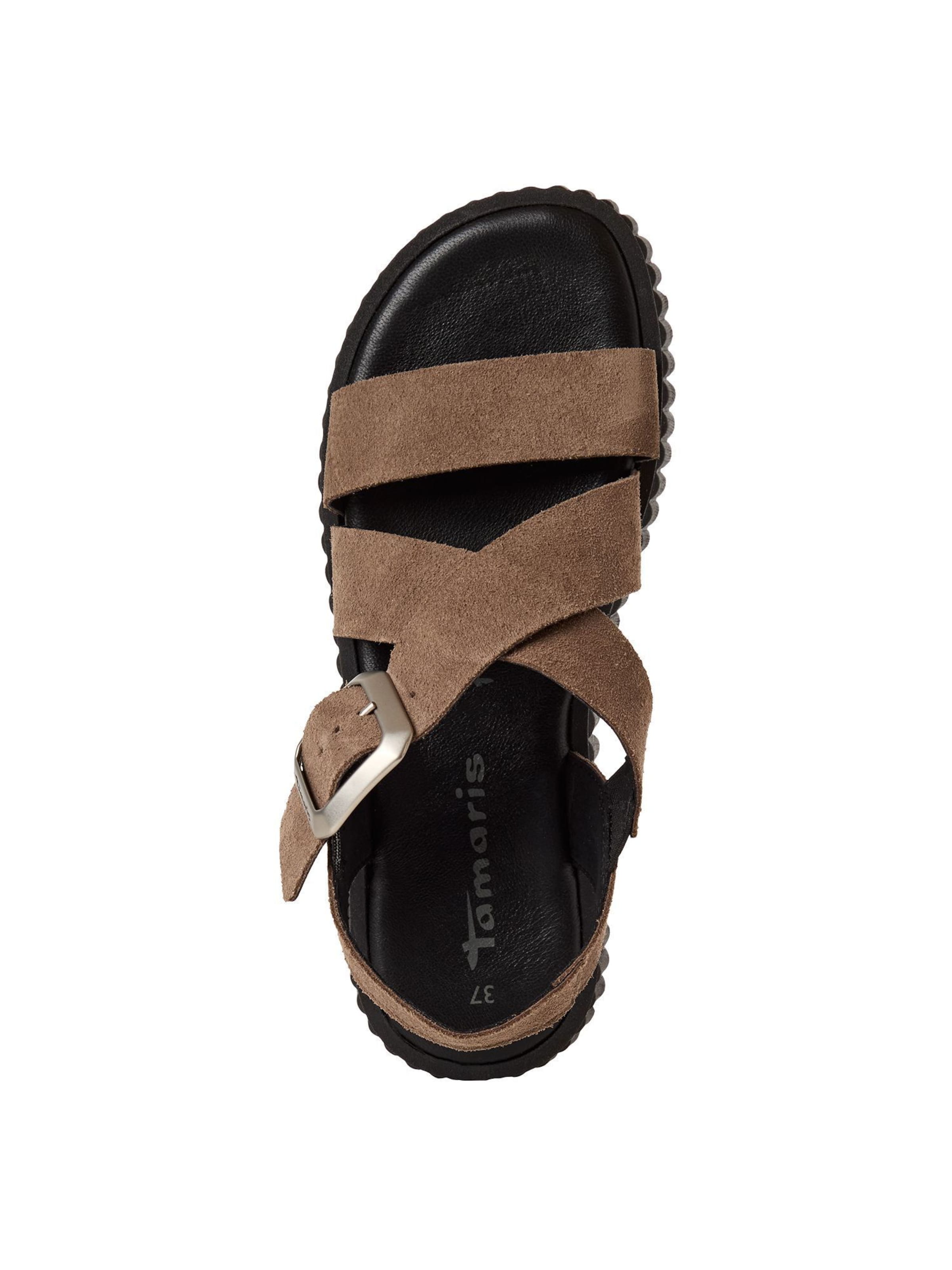 Tamaris Sandale in Braun