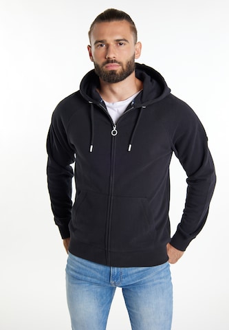 DreiMaster Maritim Sweatjacke in Schwarz: predná strana