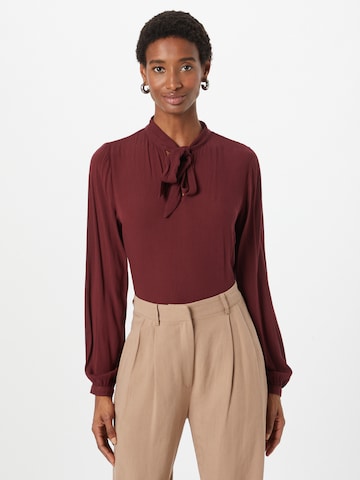 ABOUT YOU Blouse 'Laura' in Brown: front